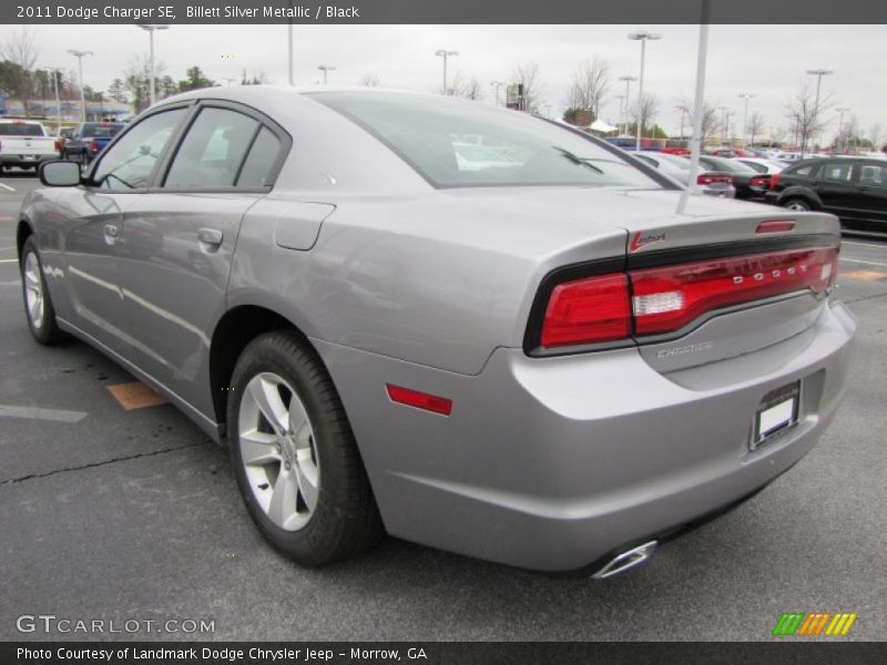 Billett Silver Metallic / Black 2011 Dodge Charger SE