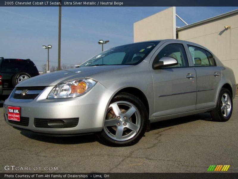 Ultra Silver Metallic / Neutral Beige 2005 Chevrolet Cobalt LT Sedan