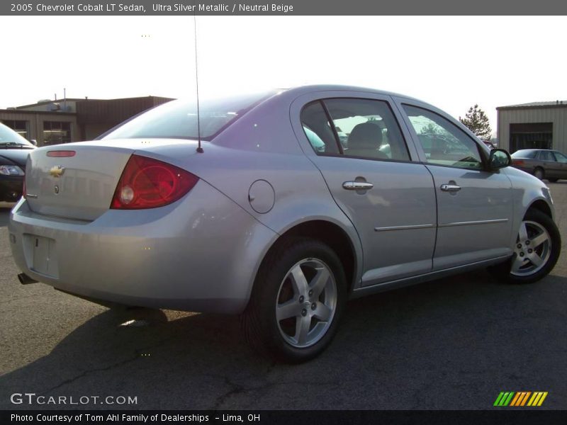 Ultra Silver Metallic / Neutral Beige 2005 Chevrolet Cobalt LT Sedan