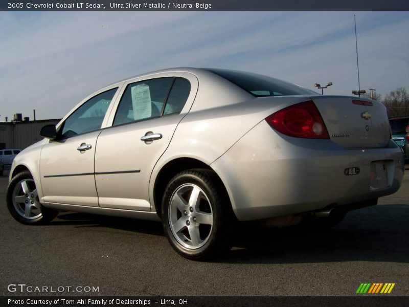 Ultra Silver Metallic / Neutral Beige 2005 Chevrolet Cobalt LT Sedan