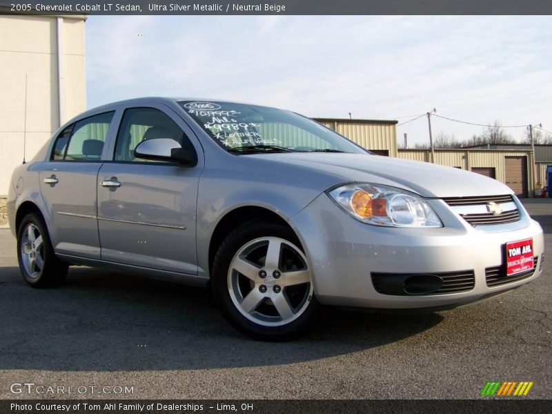 Ultra Silver Metallic / Neutral Beige 2005 Chevrolet Cobalt LT Sedan