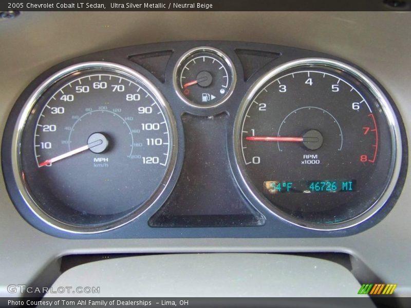 Ultra Silver Metallic / Neutral Beige 2005 Chevrolet Cobalt LT Sedan