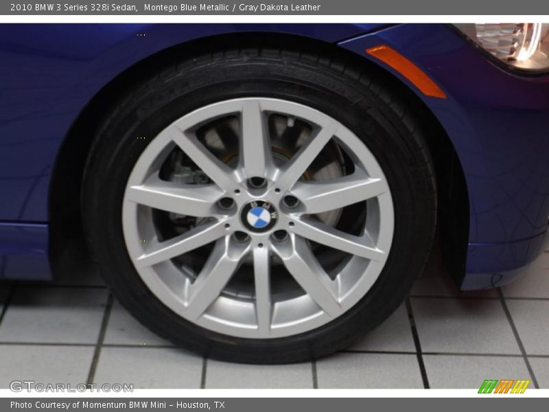 Montego Blue Metallic / Gray Dakota Leather 2010 BMW 3 Series 328i Sedan