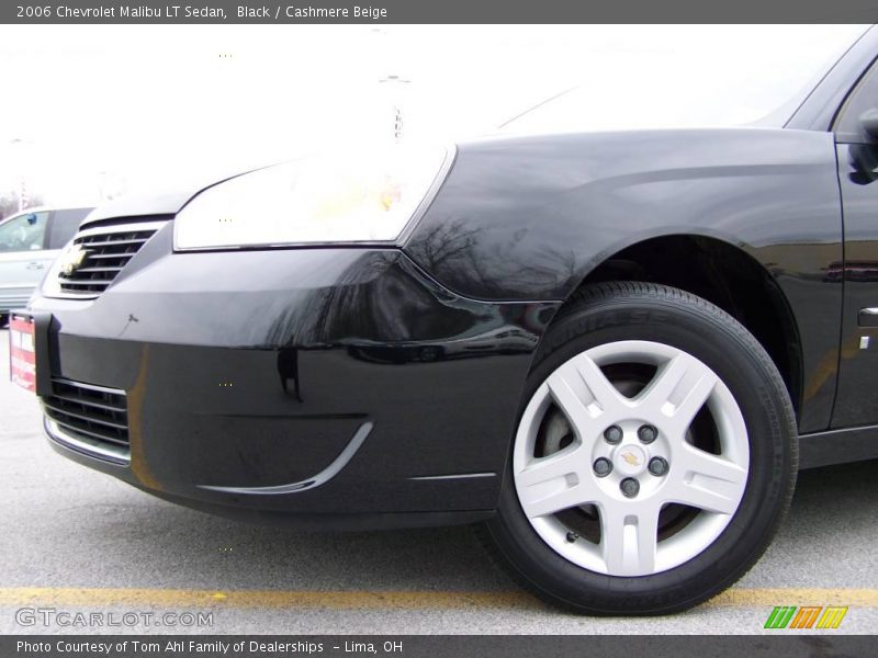 Black / Cashmere Beige 2006 Chevrolet Malibu LT Sedan