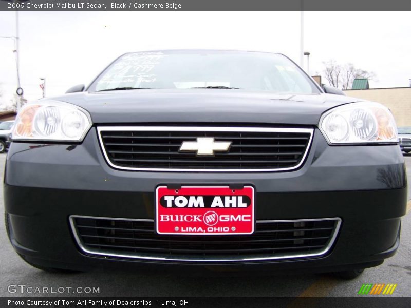 Black / Cashmere Beige 2006 Chevrolet Malibu LT Sedan