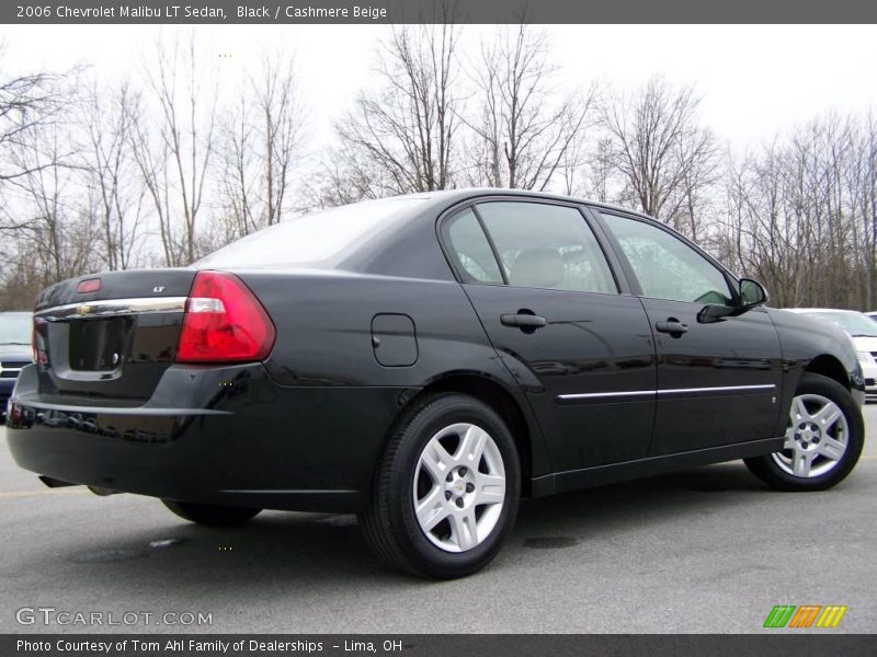 Black / Cashmere Beige 2006 Chevrolet Malibu LT Sedan