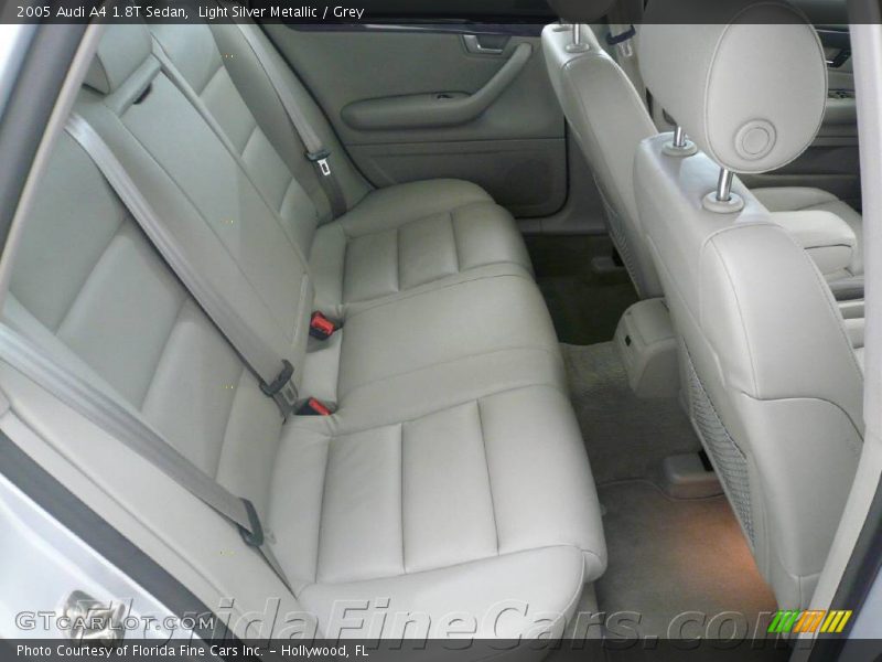 Light Silver Metallic / Grey 2005 Audi A4 1.8T Sedan
