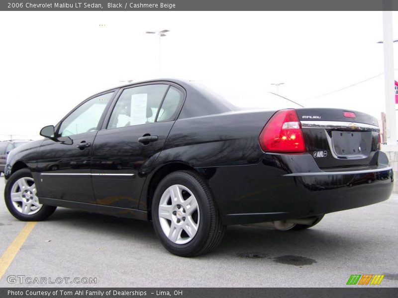 Black / Cashmere Beige 2006 Chevrolet Malibu LT Sedan