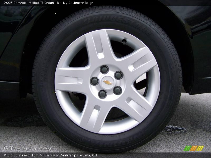 Black / Cashmere Beige 2006 Chevrolet Malibu LT Sedan