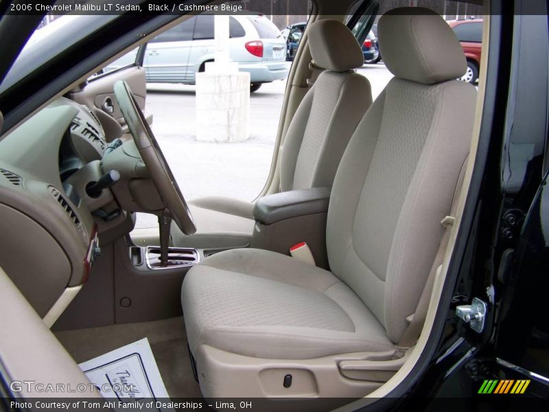 Black / Cashmere Beige 2006 Chevrolet Malibu LT Sedan