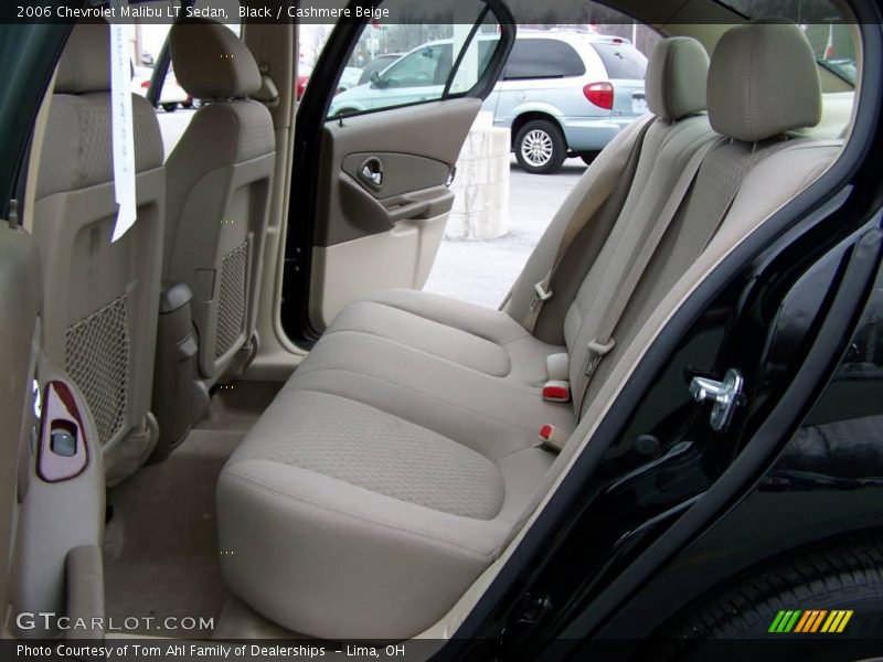 Black / Cashmere Beige 2006 Chevrolet Malibu LT Sedan