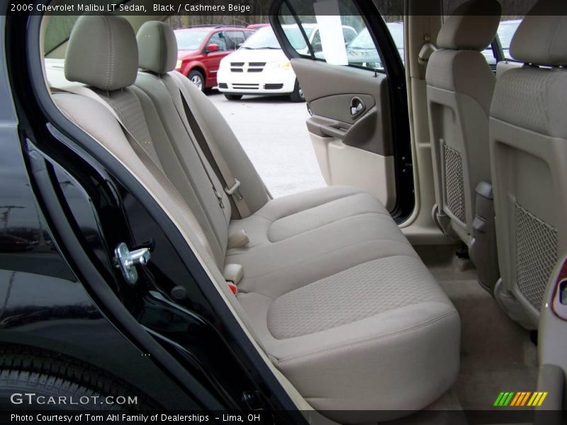 Black / Cashmere Beige 2006 Chevrolet Malibu LT Sedan