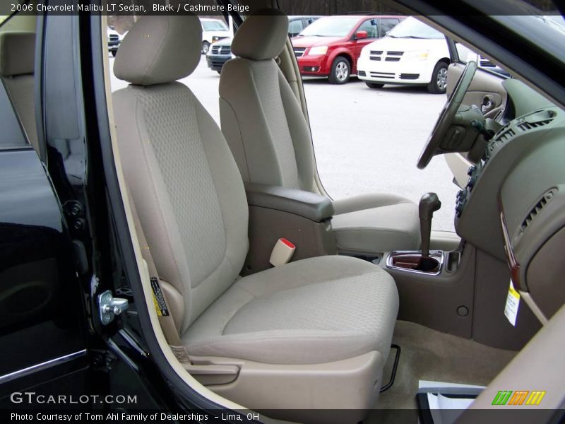 Black / Cashmere Beige 2006 Chevrolet Malibu LT Sedan