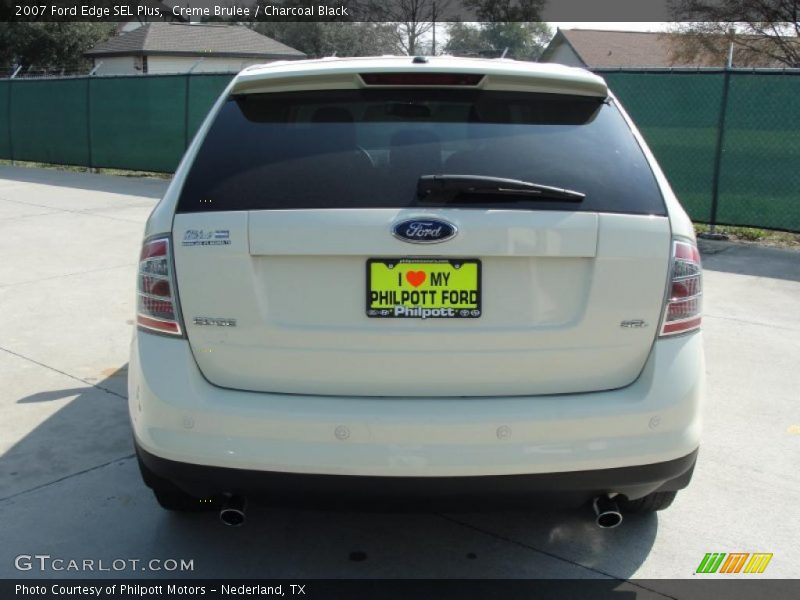 Creme Brulee / Charcoal Black 2007 Ford Edge SEL Plus