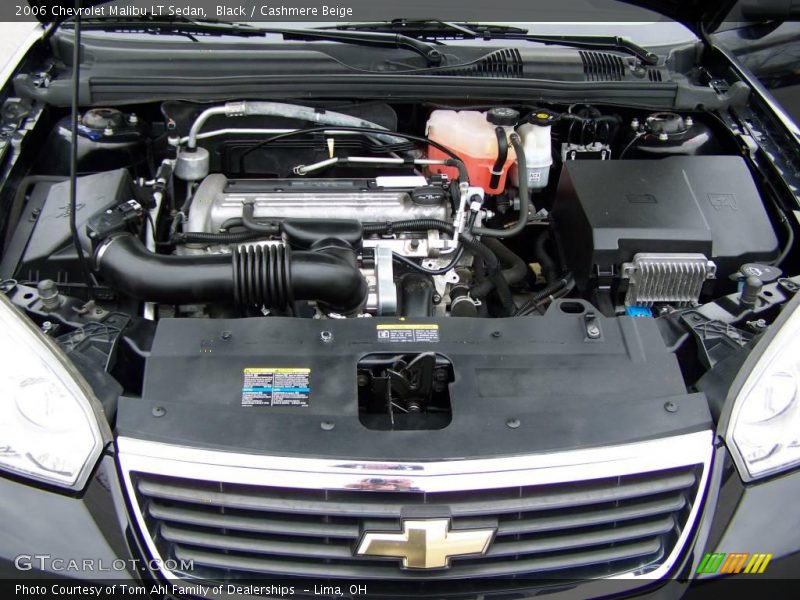 Black / Cashmere Beige 2006 Chevrolet Malibu LT Sedan