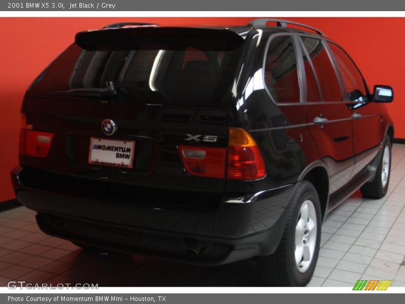 Jet Black / Grey 2001 BMW X5 3.0i