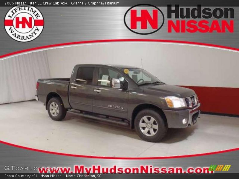 Granite / Graphite/Titanium 2006 Nissan Titan LE Crew Cab 4x4