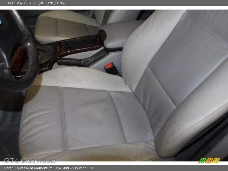 Jet Black / Grey 2001 BMW X5 3.0i