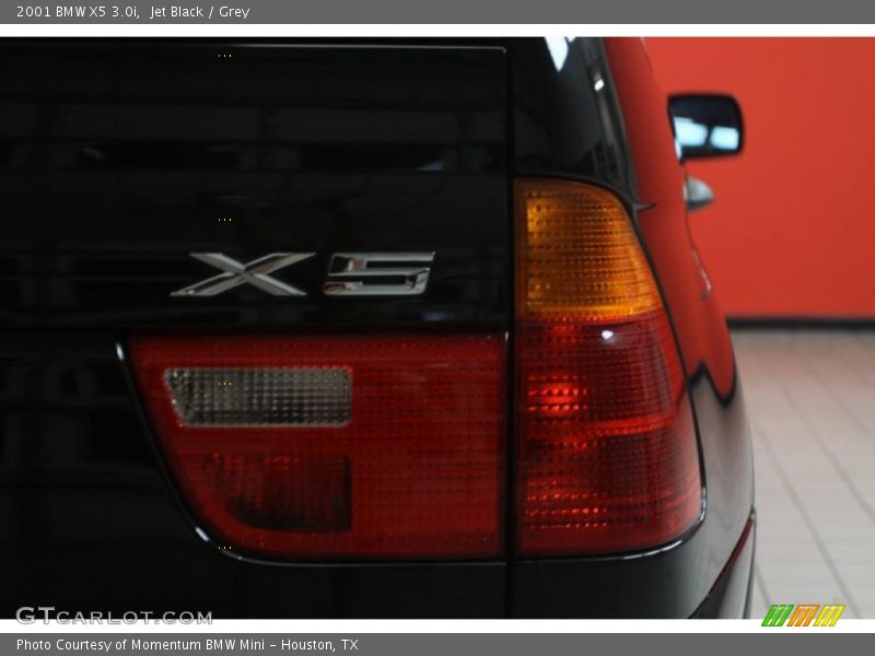 Jet Black / Grey 2001 BMW X5 3.0i