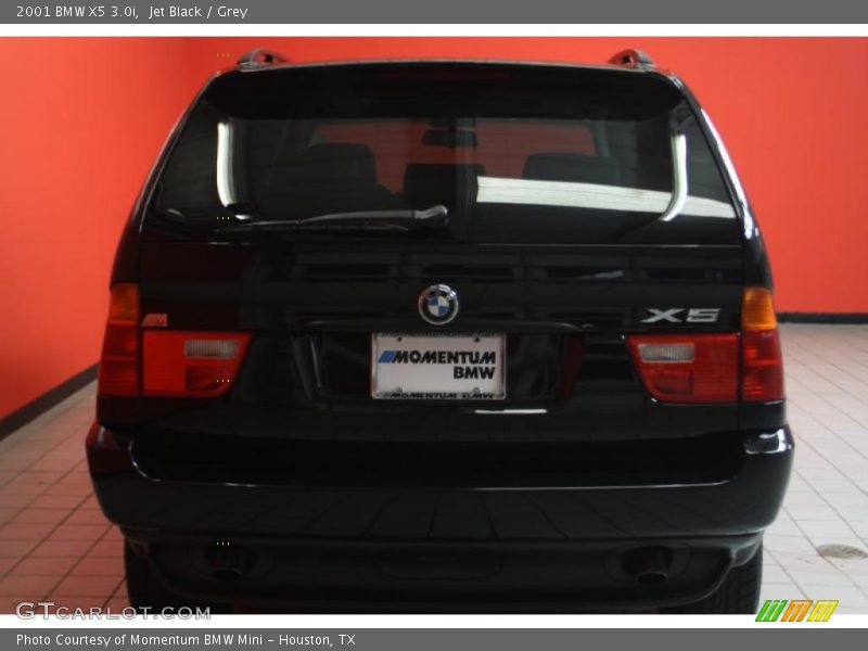 Jet Black / Grey 2001 BMW X5 3.0i