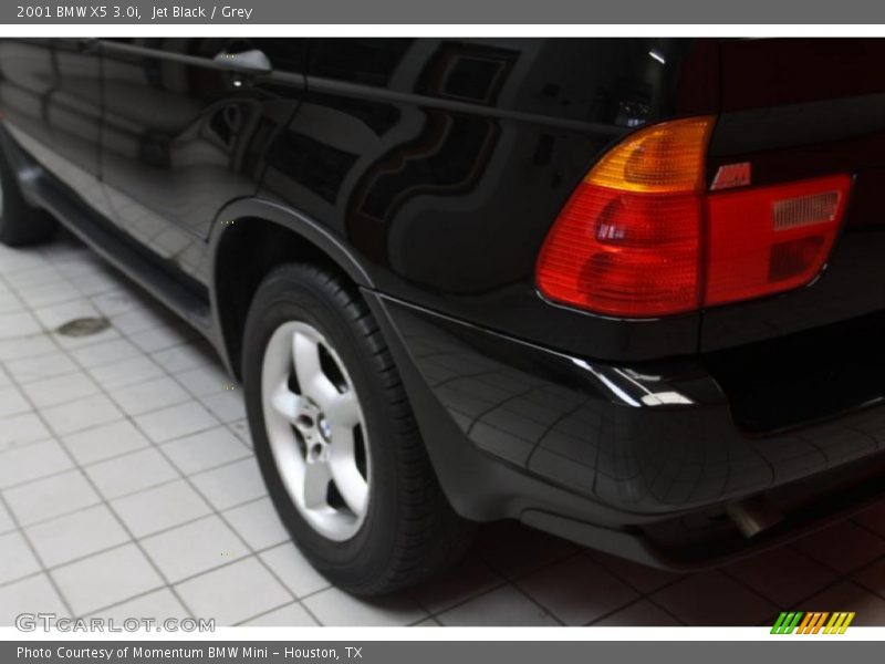Jet Black / Grey 2001 BMW X5 3.0i