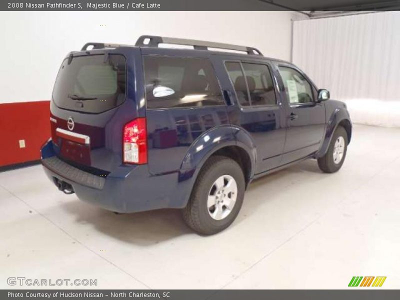 Majestic Blue / Cafe Latte 2008 Nissan Pathfinder S
