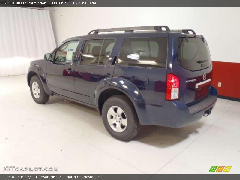 Majestic Blue / Cafe Latte 2008 Nissan Pathfinder S