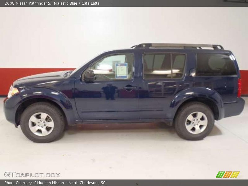 Majestic Blue / Cafe Latte 2008 Nissan Pathfinder S