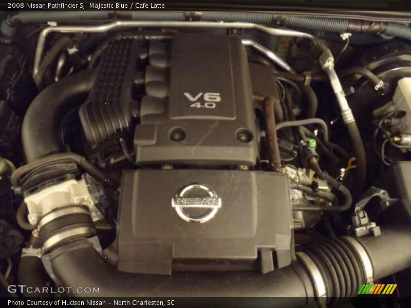 Majestic Blue / Cafe Latte 2008 Nissan Pathfinder S
