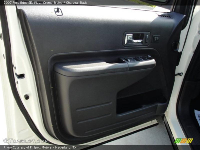 Creme Brulee / Charcoal Black 2007 Ford Edge SEL Plus