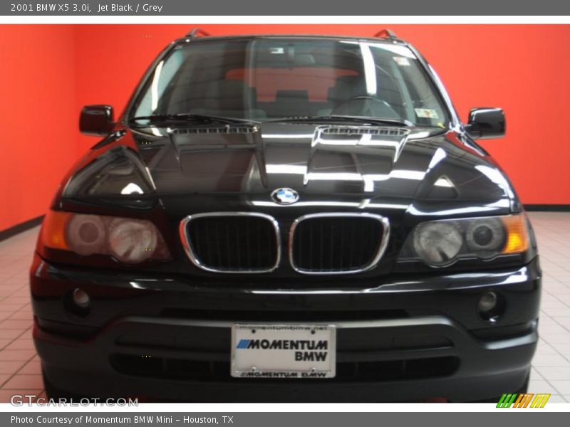 Jet Black / Grey 2001 BMW X5 3.0i