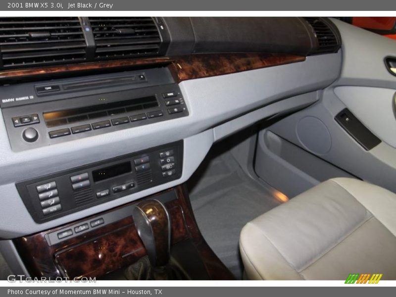 Jet Black / Grey 2001 BMW X5 3.0i
