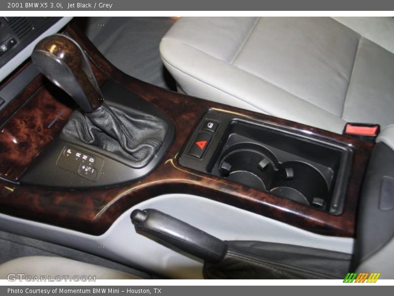 Jet Black / Grey 2001 BMW X5 3.0i