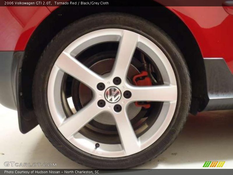 Tornado Red / Black/Grey Cloth 2006 Volkswagen GTI 2.0T