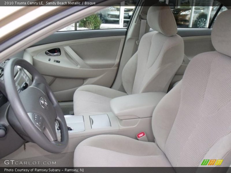 Sandy Beach Metallic / Bisque 2010 Toyota Camry LE