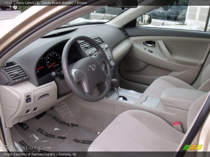 Sandy Beach Metallic / Bisque 2010 Toyota Camry LE