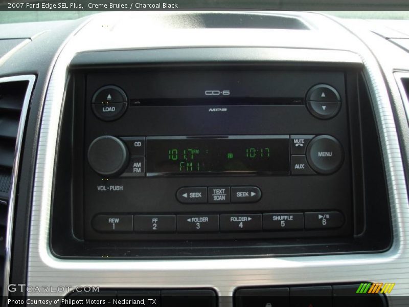 Creme Brulee / Charcoal Black 2007 Ford Edge SEL Plus