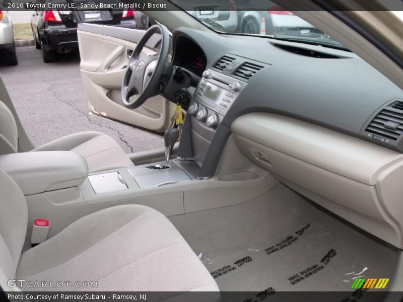 Sandy Beach Metallic / Bisque 2010 Toyota Camry LE