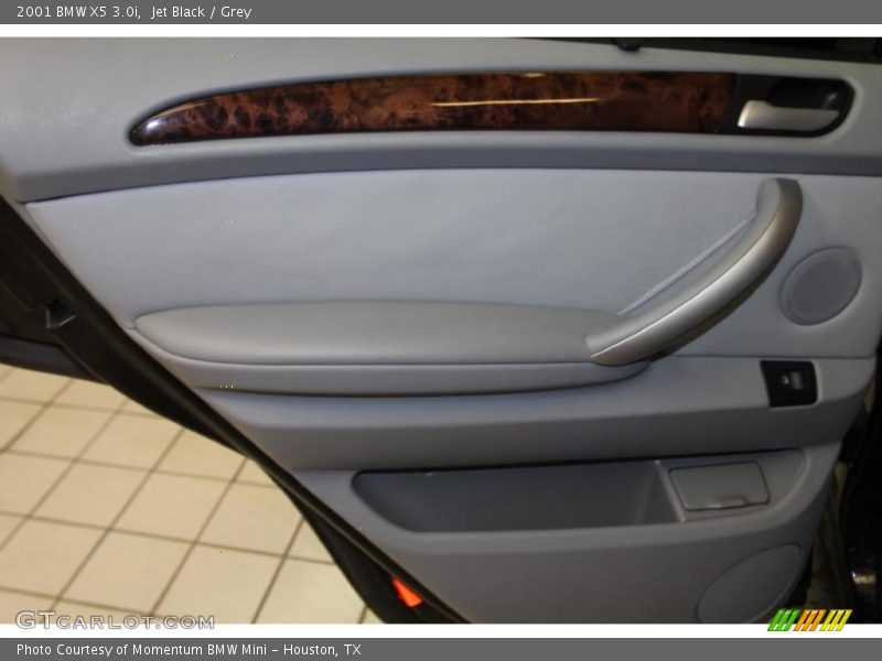 Jet Black / Grey 2001 BMW X5 3.0i