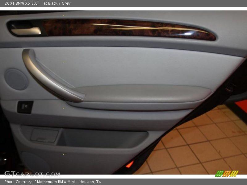 Jet Black / Grey 2001 BMW X5 3.0i