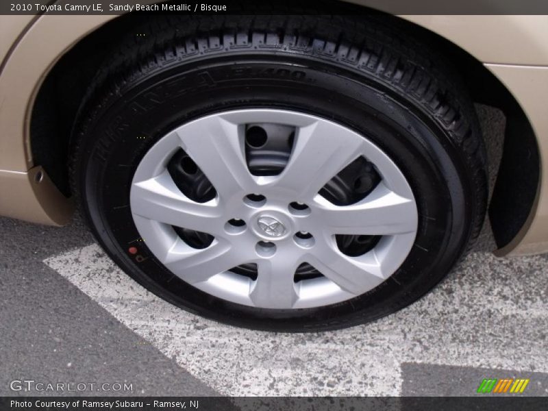 Sandy Beach Metallic / Bisque 2010 Toyota Camry LE