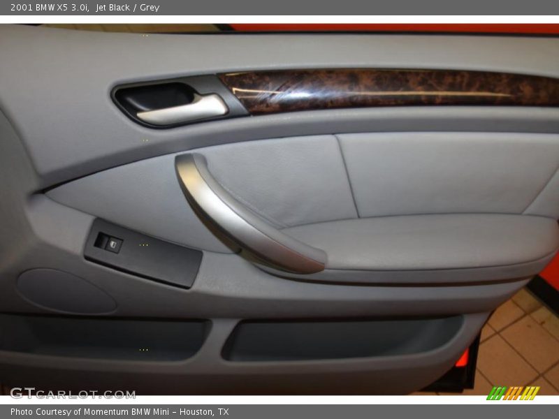 Jet Black / Grey 2001 BMW X5 3.0i