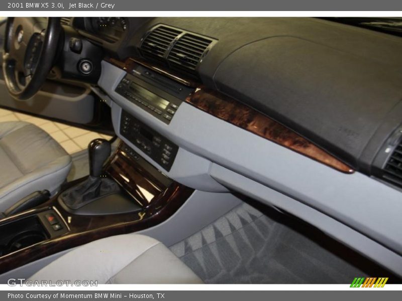 Jet Black / Grey 2001 BMW X5 3.0i