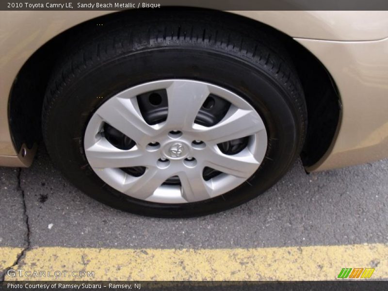 Sandy Beach Metallic / Bisque 2010 Toyota Camry LE