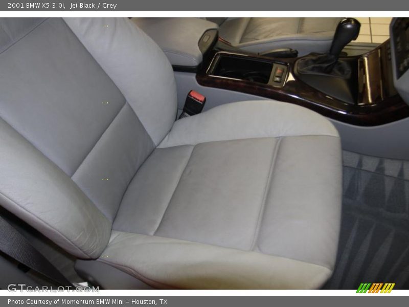 Jet Black / Grey 2001 BMW X5 3.0i