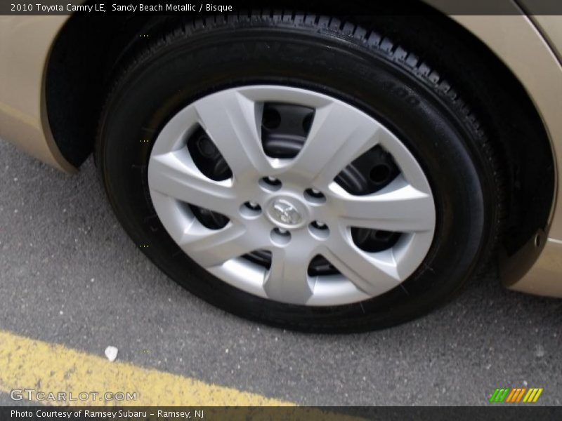 Sandy Beach Metallic / Bisque 2010 Toyota Camry LE