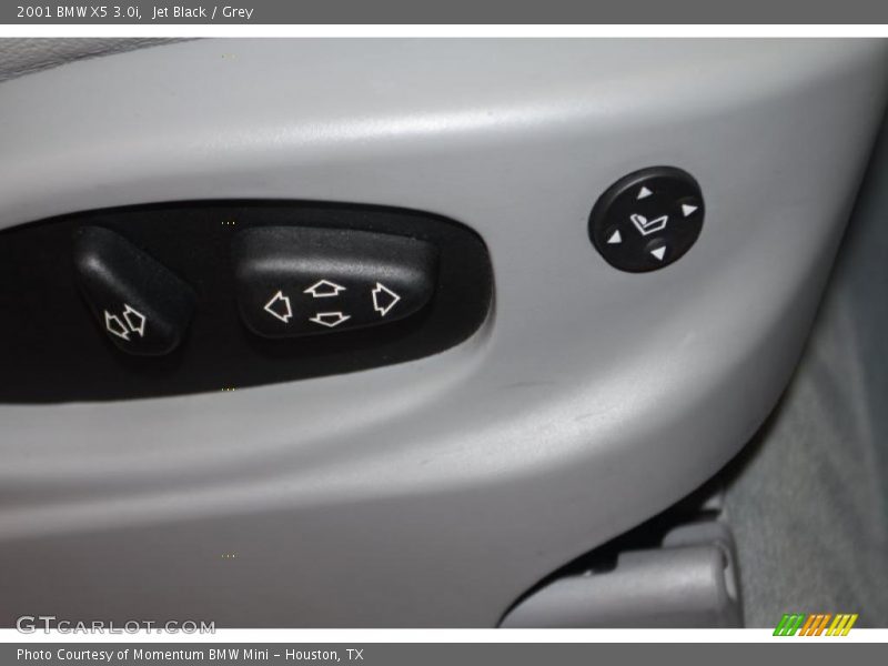 Jet Black / Grey 2001 BMW X5 3.0i