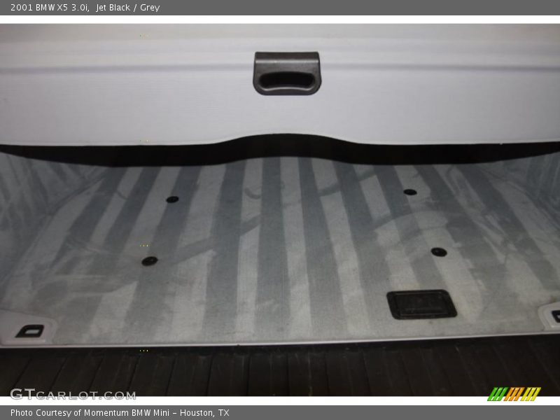 Jet Black / Grey 2001 BMW X5 3.0i