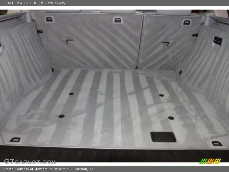 Jet Black / Grey 2001 BMW X5 3.0i