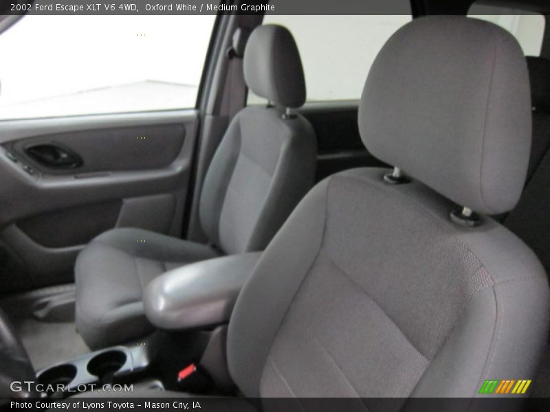 Oxford White / Medium Graphite 2002 Ford Escape XLT V6 4WD